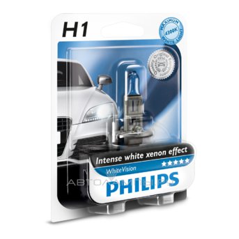 H1 12V- 55W (P14,5s) (  ) White Vision  (1.) 12258WHVB1